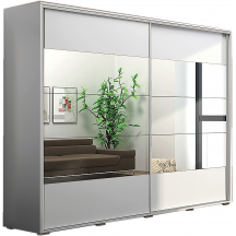 Szafa przesuwna 230 z lustrem A17 Podstawowe (1)