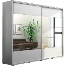 Szafa przesuwna 200 z lustrem A17 Podstawowe (1)