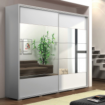 Szafa przesuwna 100 z lustrem A17 Aranżacja (1)