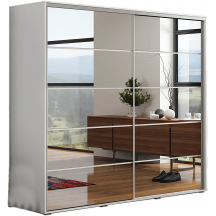 Szafa przesuwna 200 z lustrem A19 Podstawowe (1)