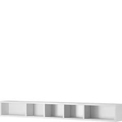 Regał wiszący Biały Połysk 2498DW02 TYP-02 TOLEDO Podstawowe
