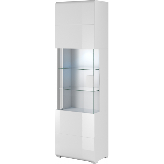 Witryna pojedyncza wysoka Biały Połysk 2498DW05 TYP-05 TOLEDO Podstawowe
