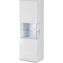 Witryna wisząca Biały Połysk 2498DW07 TYP-07 TOLEDO Podstawowe