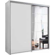 Szafa przesuwna 175 z lustrem A21 Podstawowe (1)