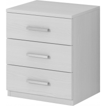 Szafka nocna 3 szuflady Abisko Ash 24AAEA22 TYP-22 GALAXY Podstawowe