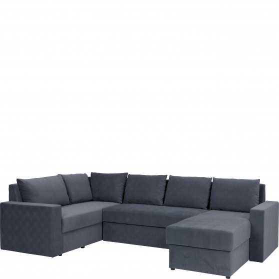 Narożnik z funkacją spania i pojemnikiem DENVER MAXI Prawy Podstawowe (1)