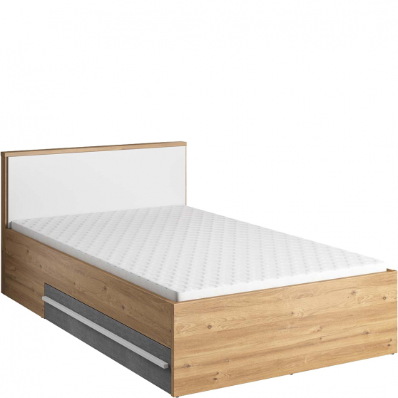 Łóżko 120 x 200 ze stelażem PN-10 PLANO Podstawowe