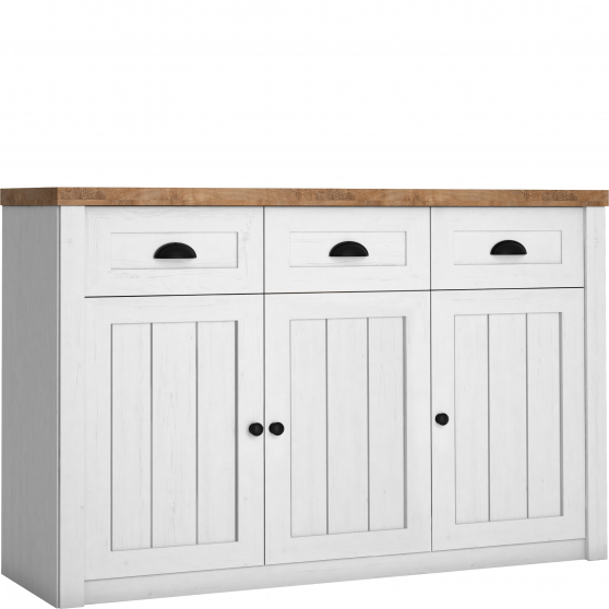 Komoda K3SP PROWANSJA SOSNA ANDERSEN Podstawowe