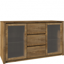 Komoda K2D MONTANA DĄB LEFKAS Podstawowe