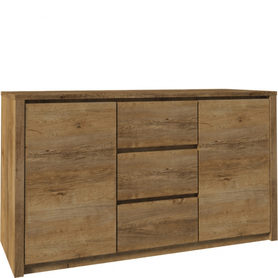 Komoda K2DP MONTANA DĄB LEFKAS Podstawowe