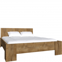 Łóżko 160 x 200 L1 MONTANA SYPIALNIA DĄB LEFKAS Podstawowe