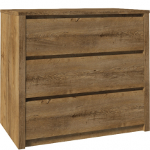 Komoda K3S MONTANA DĄB LEFKAS Podstawowe