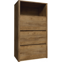 Komoda KS3 MONTANA SYPIALNIA DĄB LEFKAS Podstawowe