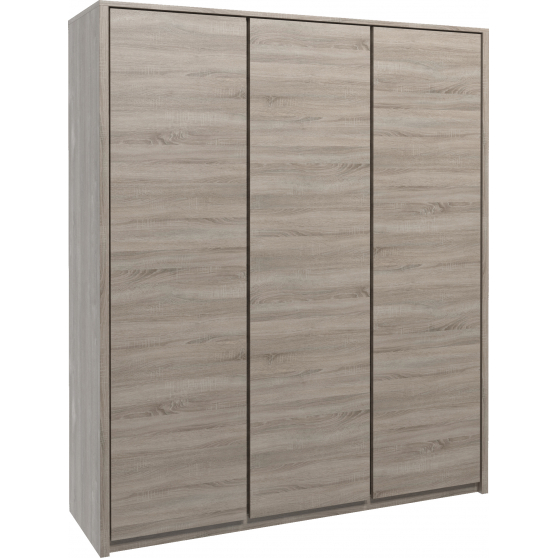 Szafa S3D MONTANA SYPIALNIA DĄB TRUFLOWY Podstawowe