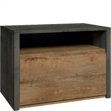 Szafka nocna SN MONTANA SYPIALNIA GREY Podstawowe