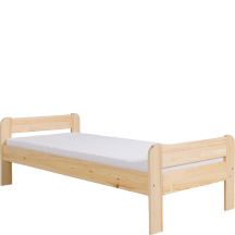 Łóżko drewniane sosnowe ALEX 80 x 200 Podstawowe