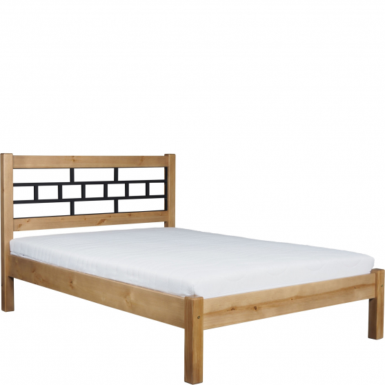 Łóżko drewniane sosnowe GRENADA 120 x 200 Podstawowe