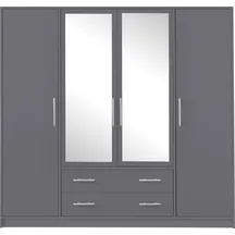 Szafa 4D Antracyt z lustrem SRL1 SMART Podstawowe