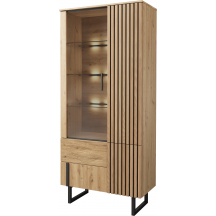 Witryna podwójna Prawa z oświetleniem GINTARO Podstawowe