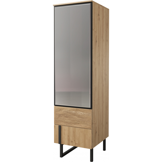 Słupek 2D z lustrem Lewy GINTARO Podstawowe