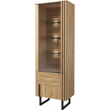 Witryna pojedyncza Prawa z oświetleniem GINTARO Podstawowe