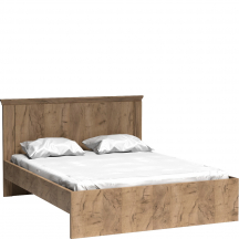 Łóżko 160 x 200 ze stelażem A-5 ANTICA Podstawowe