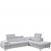 Narożnik z funkcją spania i pojemnikiem FLAVO Prawy Podstawowe