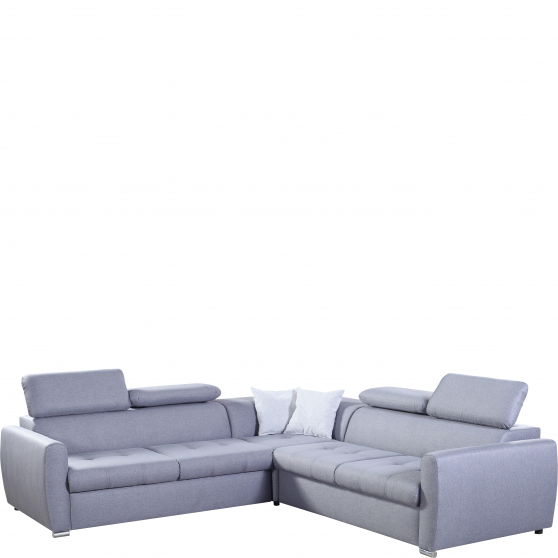 Narożnik z funkcją spania i pojemnikiem PEDRO Prawy Podstawowe