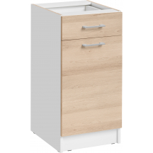 Szafka dolna stojąca 1 drzwi 1 szuflada DS 4/1 ECOMODEL Podstawowe
