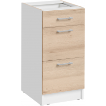 Szafka dolna stojąca 3 szuflady DS 4/3 ECOMODEL Podstawowe