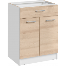 Szafka dolna 2 drzwi 1 szuflada DS 6/1 ECOMODEL Podstawowe