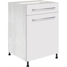 Szafka dolna stojąca 1 szuflada 1 drzwi 50 cm CRE-4D CREATIVA Podstawowe (1)