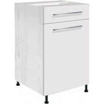 Szafka dolna stojąca 1 szuflada 1 drzwi 45 cm CRE-3D CREATIVA Podstawowe (1)