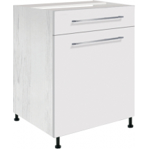 Szafka dolna stojąca 1 szuflada 1 drzwi 60 cm CRE-5D CREATIVA Podstawowe (1)