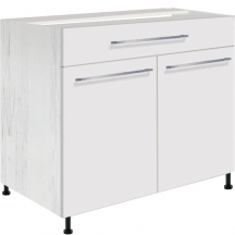 Szafka dolna stojąca 1 szuflada 2 drzwi 90 cm CRE-7D CREATIVA Podstawowe (1)