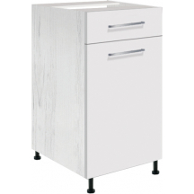 Szafka dolna stojąca 1 szuflada 1 drzwi 40 cm CRE-2D CREATIVA Podstawowe (1)