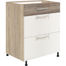 Szafka dolna stojąca 3 szuflady 60 cm ECO-10D ECONO Podstawowe