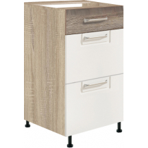 Szafka dolna stojąca 3 szuflady 40 cm ECO-8D ECONO Podstawowe