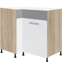 Szafka dolna stojąca narożna 1 drzwi Prawa GLO-14D GLOBAL Podstawowe
