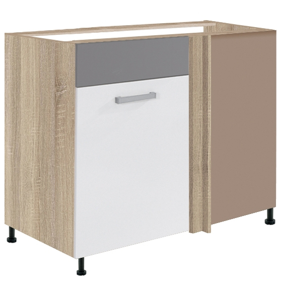 Szafka dolna stojąca narożna 1 drzwi Lewa GLO-24D GLOBAL Podstawowe