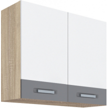 Szafka górna wisząca 2 drzwi 80 cm GLO-43G GLOBAL Podstawowe