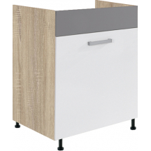 Szafka pod zlewozmywak 1 drzwi 60 cm GLO-11D GLOBAL Podstawowe