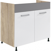 Szafka pod zlewozmywak 2 drzwi 80 cm GLO-12D GLOBAL Podstawowe