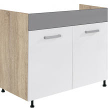 Szafka pod zlewozmywak 2 drzwi 90 cm GLO-13D GLOBAL Podstawowe