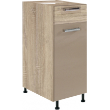 Szafka dolna stojąca 1 szuflada 1 drzwi 30 cm PRE-1D PREMIO Podstawowe