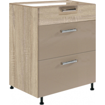 Szafka dolna stojąca 3 szuflady 60 cm PRE-10D PREMIO Podstawowe