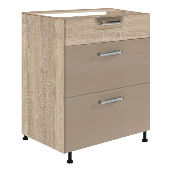 Szafka dolna stojąca 3 szuflady 60 cm PRE-10D PREMIO Podstawowe