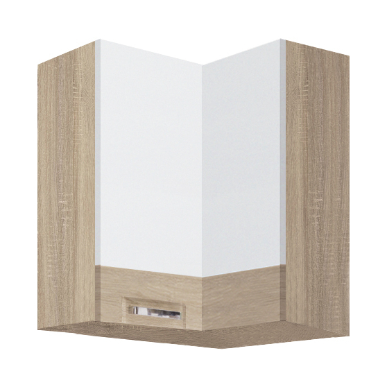 Szafka górna wisząca narożna 1 drzwi PRE-54G PREMIO Podstawowe
