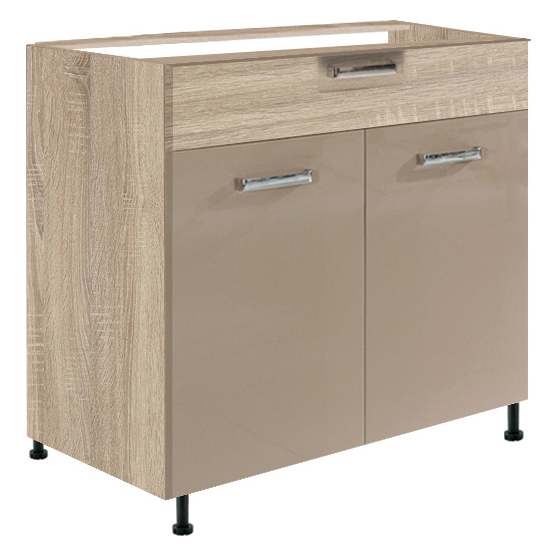 Szafka dolna stojąca 1 szuflada 2 drzwi 80 cm PRE-6D PREMIO Podstawowe
