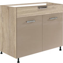 Szafka dolna stojąca 1 szuflada 2 drzwi 90 cm PRE-7D PREMIO Podstawowe